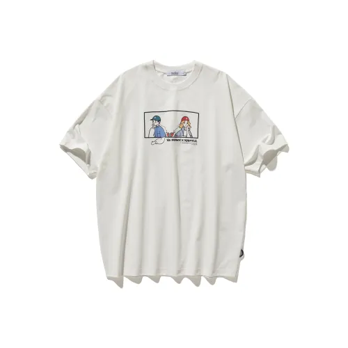 Nautica White Sail T-Shirt Унисекс