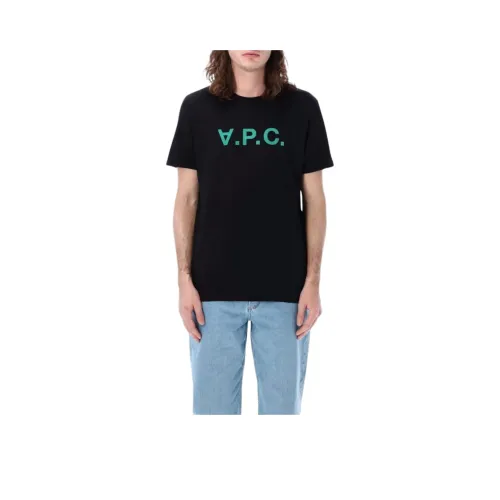 A.P.C. Joint Paragraph Черная Мужская Рубашка