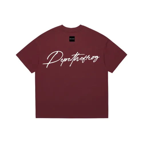 Pepe the Frog Короткий рукав T-рубашки Унисекс