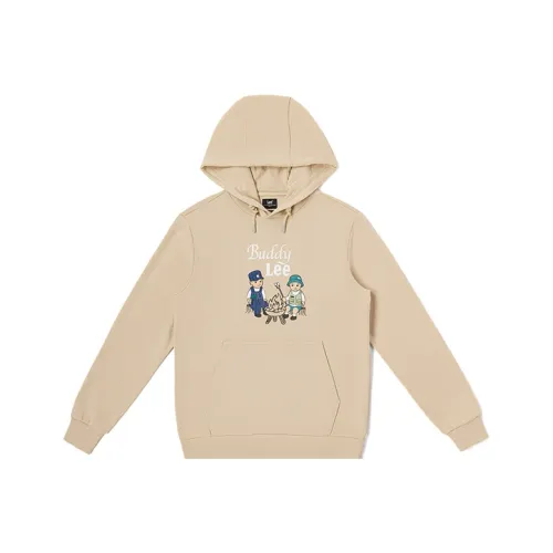 Ли совместный модель Buddy Lee Series FW23 Свитшот Унисекс Light Хаки