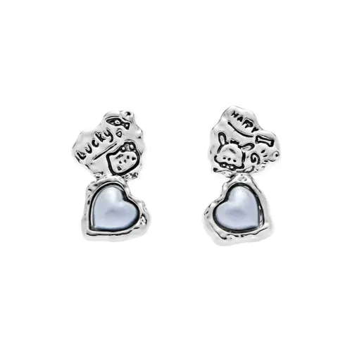 KING OF BLING Сплав Смола Серьги Женские