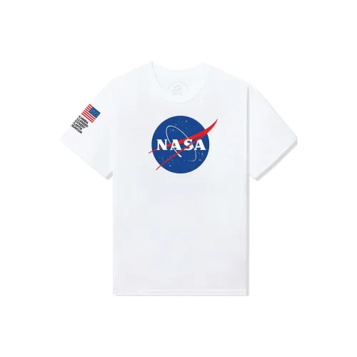 ANTI SOCIAL SOCIAL CLUB NASA collaboration Белая унисекс футболка