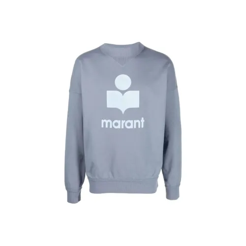 ISABEL MARANT Туманно-синий Мужские Свитшоты