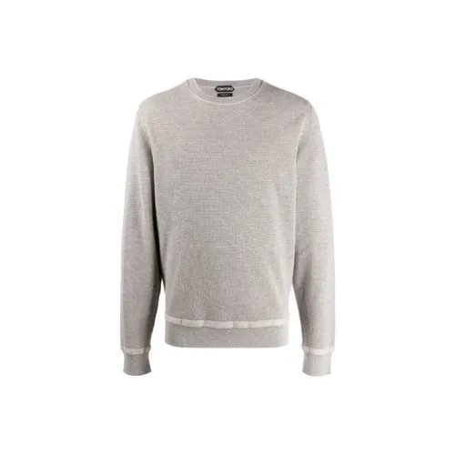 TOM FORD Серый Мужской Свитшот