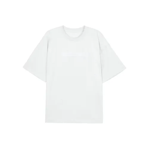 MOST T Рубашка Мужская Светло-Серый Белый