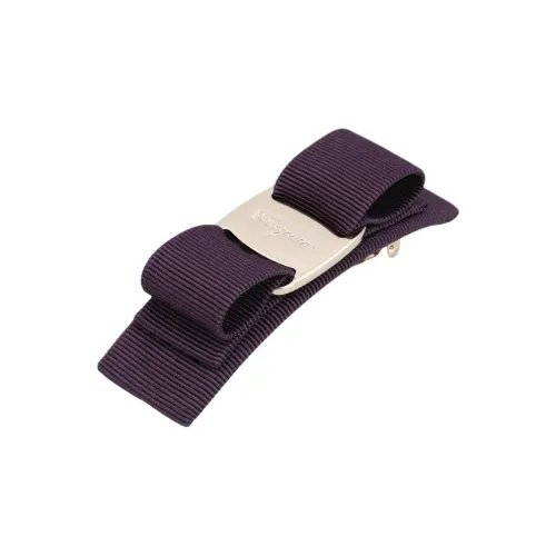 FERRAGAMO Cotton Заколки для волос Женские Умбра