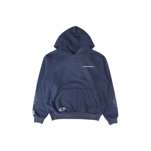 Chrome Hearts Толстовка Унисекс Морской Синий