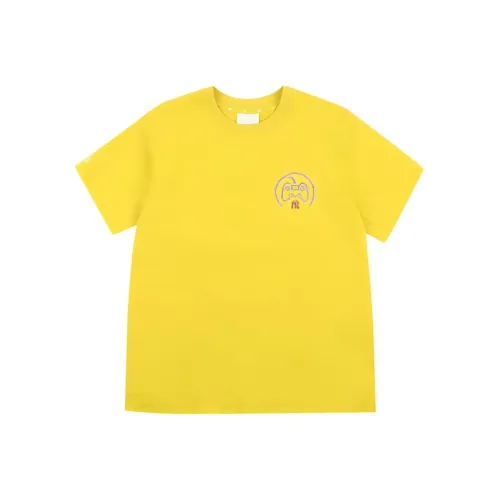 Футболка MLB Base Logo T Унисекс Горчично-желтая