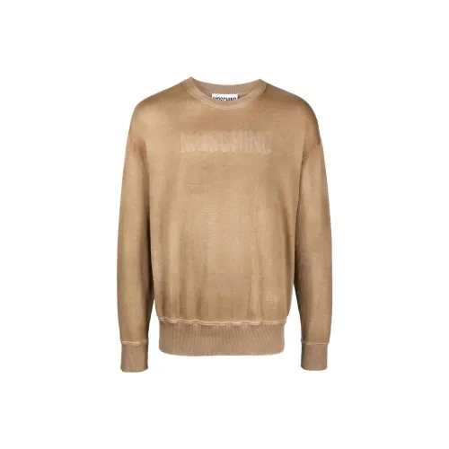 MOSCHINO Коричневый Мужской Свитшот