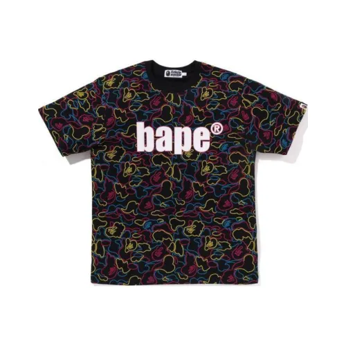 A BATHING APE NEON CAMO Collection Унисекс Футболки