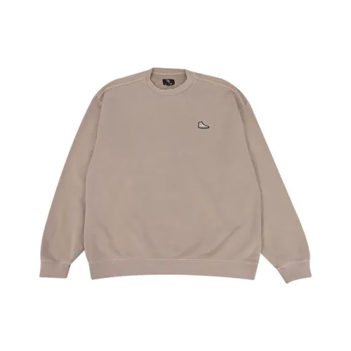 Конверс Sneaker Patch Crew Хаки Мужские Свитшоты