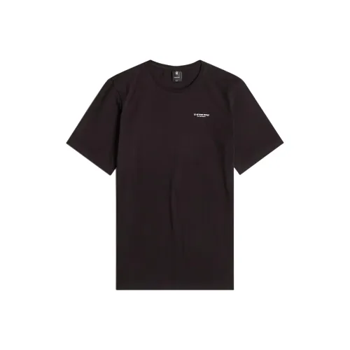 STAR RAW Черная мужская футболка