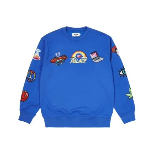 Дворцово-синий унисекс свитшоты