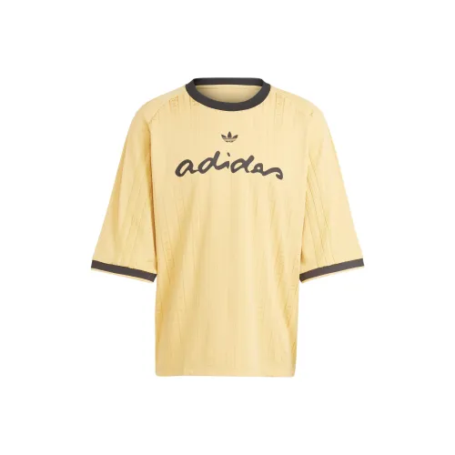 Adidas Originals T-Shirt Мужской Светло-Желтый