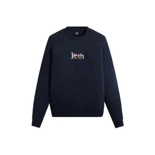 KITH X PEANUTS FW23 Толстовка Унисекс Темно-синий
