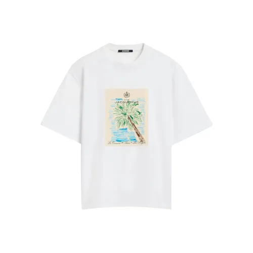 Jacquemus Белая Мужская T-Рубашка