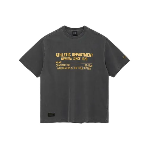 New Era Carbon Gray Унисекс T-Shirt