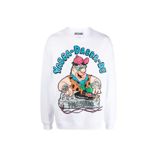 MOSCHINO Белый Унисекс Свитшоты