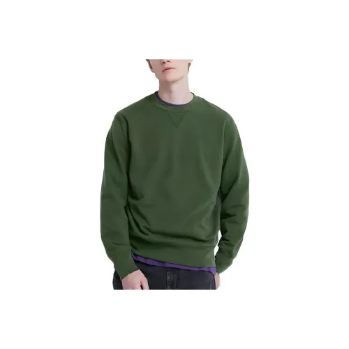 UNIQLO Бирюзовый Унисекс Свитшоты