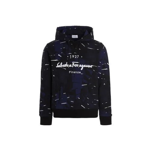 FERRAGAMO FW22 Толстовка Мужской Синий