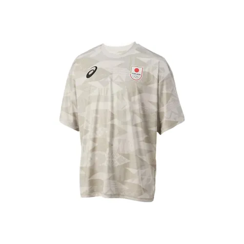 Asics Team Japan T-Shirt Унисекс Серый