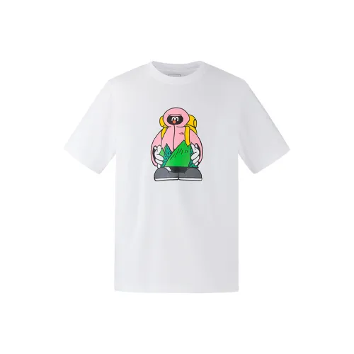 THE NORTH FACE Urban Exploration SS25 T-Shirt Унисекс Снежная гора Белый