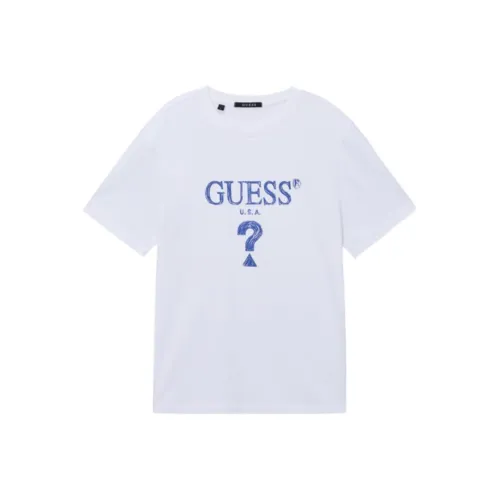 GUESS Белая Мужская Футболка