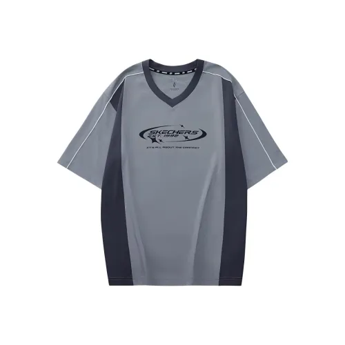 Skechers Sports Life Collection T-Shirt Унисекс Холодный Серый