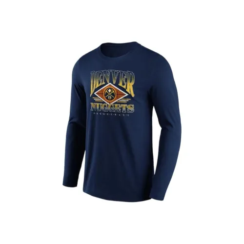 NBA Denver Nuggets Fanatics Пава Phase T Рубашка Мужская Синяя