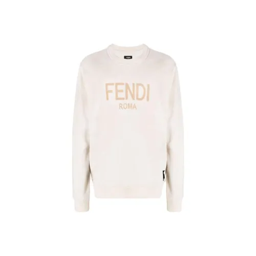 Fendi Белый Мужской Свитшот