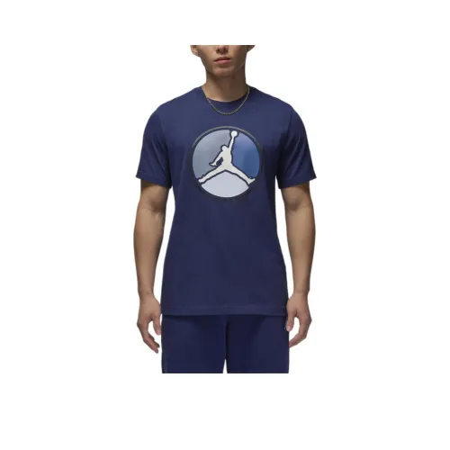 Jordan Jumpman T-Shirt Мужская Midnight Navy Blue