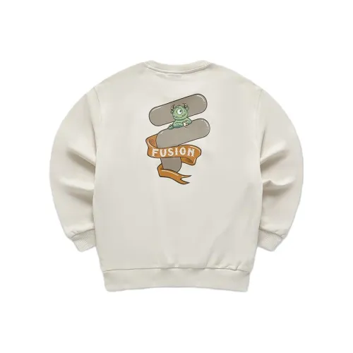 FILA FUSION FOB series Толстовка Унисекс Пшенично-сливочный