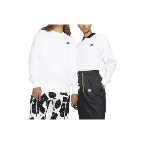 NIKE Белый Унисекс Толстовки