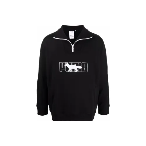 PUMA Черные Мужские Свитшоты