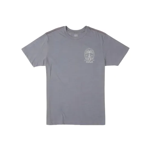 RVCA Дымчатый цвет Мужская футболка с коротким рукавом