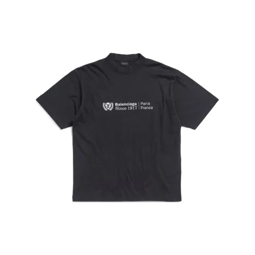 Balenciaga T-Shirt Regular Fit Unisex Black