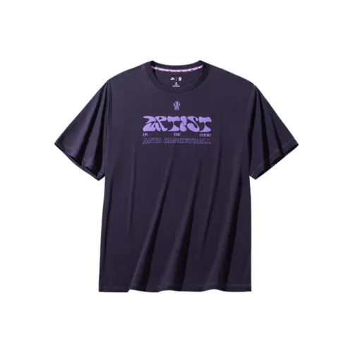 ANTA T-Shirt Унисекс Noon Сливовый Фиолетовый