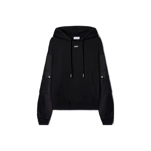 OFF Белый FW23 Толстовка Регулярный крой Унисекс