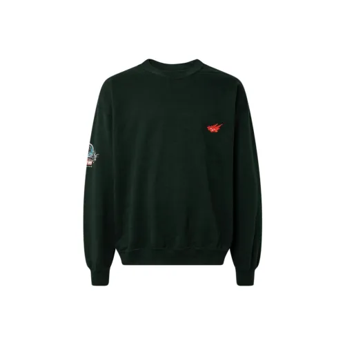 Travis Scott Зеленый Мужской Свитшот