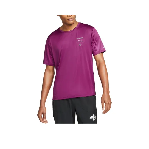 Nike Фуксия Мужская T-Рубашка