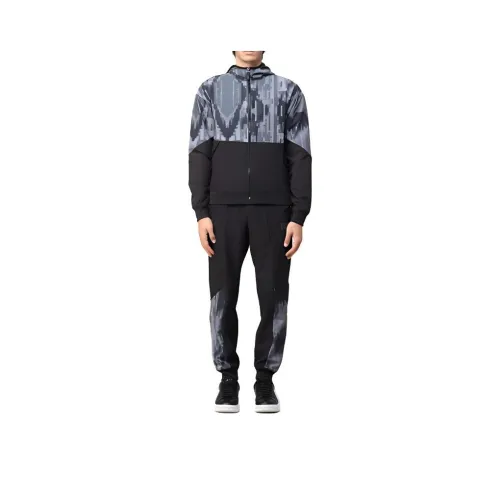 EMPORIO ARMANI EA7 Черные Мужские Свитшоты