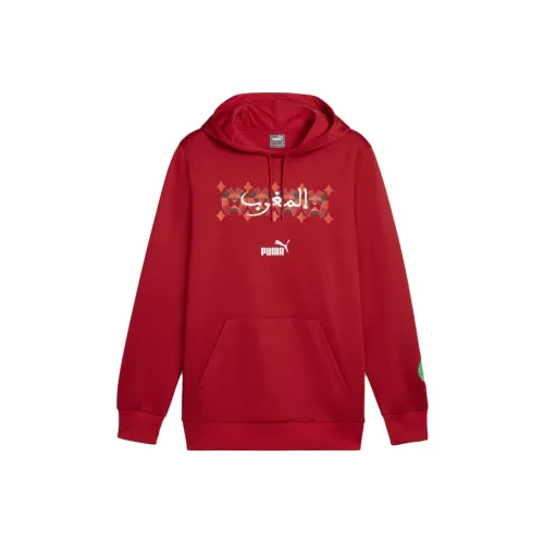 PUMA Hoodie FTBLCULTURE Maroc Hoodie Men's Tango Red
