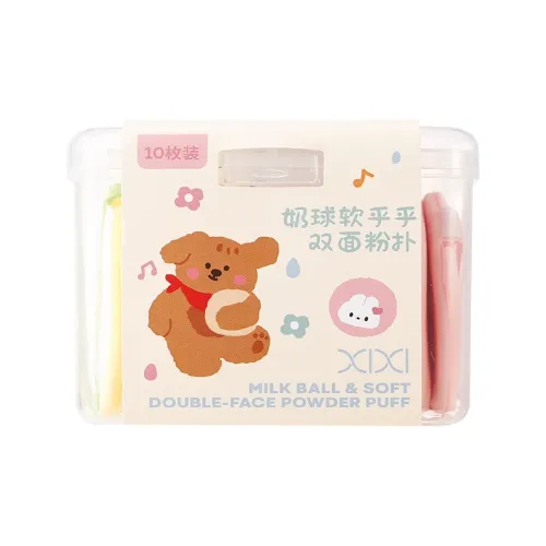 Xixi Сферический Мягкий Двойной Сторонний Розовый Мягкий и Нелипкий 10 пар