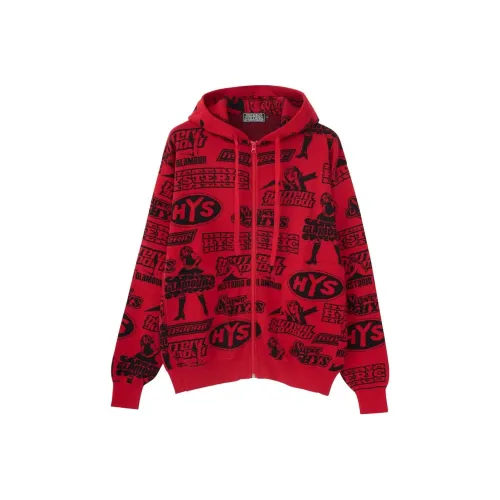 HYSTERIC GLAMOUR Толстовка Мужской Красный