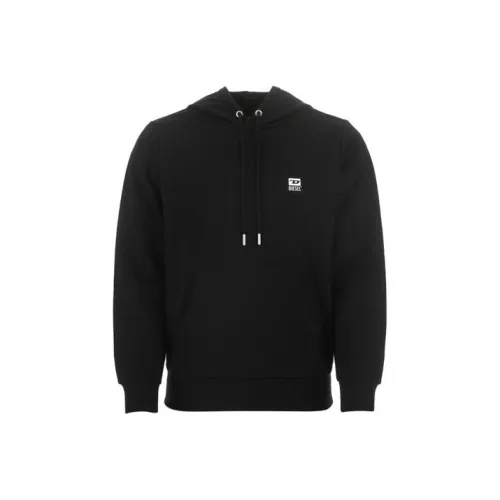 DIESEL Мужские черные свитшоты