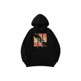 Чёрный [с капюшоном, утолщённый, с флисовой подкладкой]