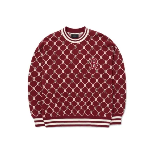 MLB Old Flower Красный Унисекс Свитшоты