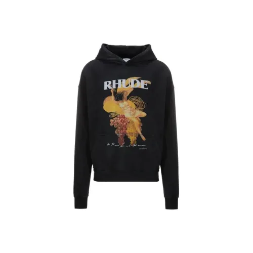 RHUDE Черные Мужские Свитшоты
