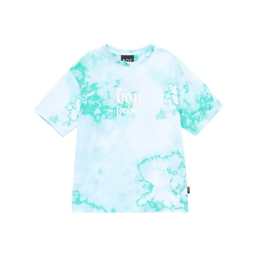 Boy London T-Shirt Унисекс Синий Зеленый