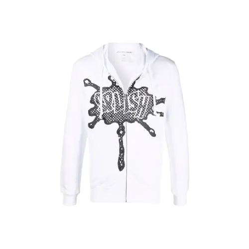 COMME DES GARCONS SHIRT Белый Мужской Свитшот